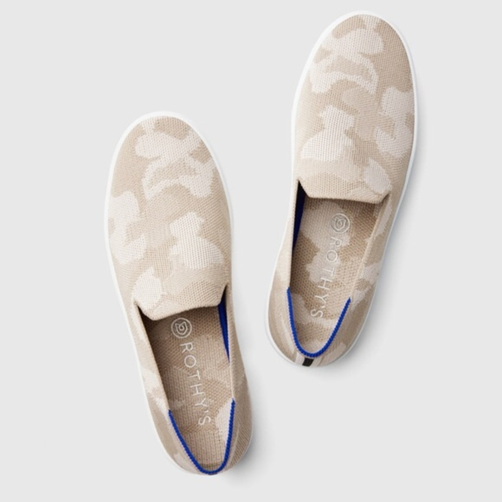 Rothy’s Sand Camo Sneakers
